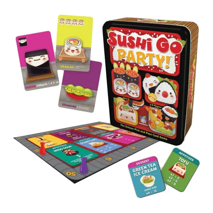 Spilbræt Brætspil - Sushi Go - Party 2-8 spillere