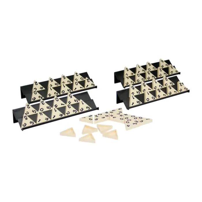 Spilbræt Brætspil - Triominos - Domino i trekanter 2-4 spillere