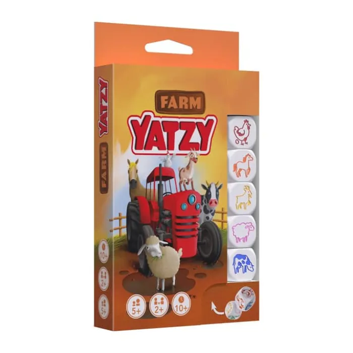 Spilbræt Brætspil - Yatzy: Bondegård Minimum 2 spillere
