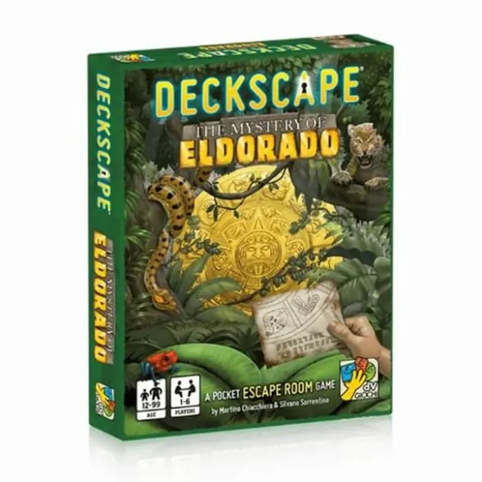 Spilbræt Deckscape - The Mystery of Eldorado 1-6 spillere
