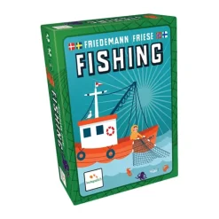 Spilbræt Kortspil - Fishing Tricktaking 3-5 spillere