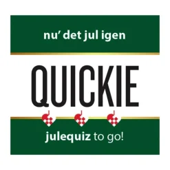 Spilbræt Kortspil - Quizzone Quickie - Nu Det Jul Minimum 2 spillere
