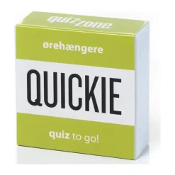 Spilbræt Kortspil - Quizzone Quickie - Ørehængere Minimum 2 spillere