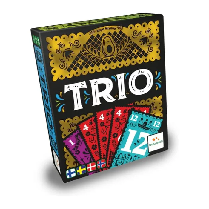 Spilbræt Kortspil - Trio 3-6 spillere
