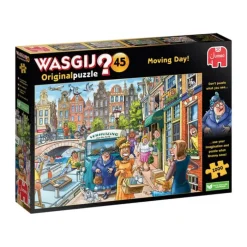 Spilbræt Puzzle Wasgij Puslespil - Moving Day 1000 brikker