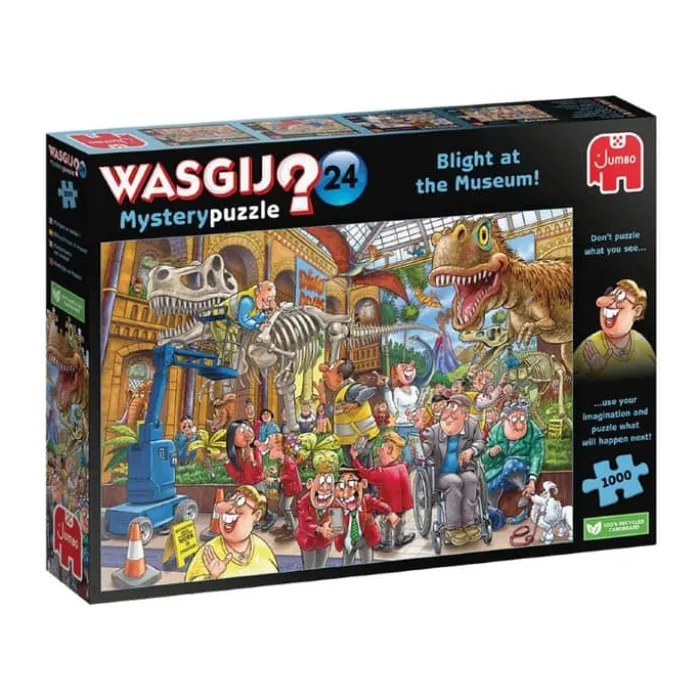 Spilbræt Puzzle Wasgij Puslespil - Blight at the Museum 1000 brikker