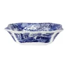 Spode Blue Italien Serveringsskål Ø 23,7 cm - Porcelæn - Blå/hvid