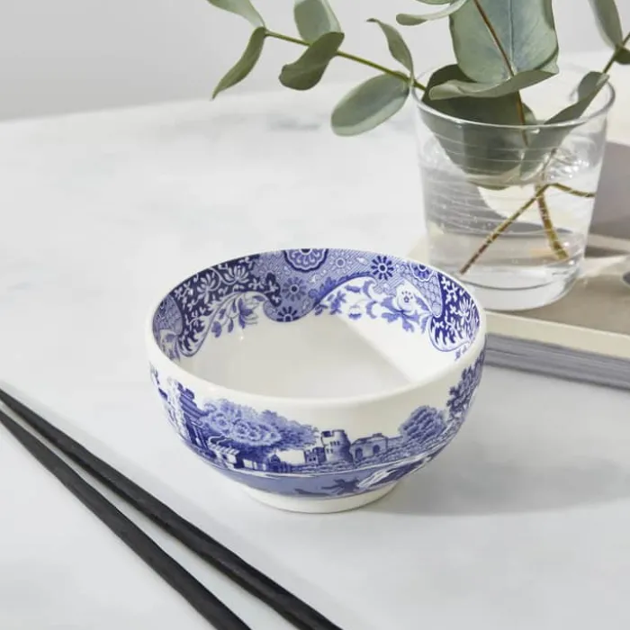 Spode Blue Italien Skål Ø 10,5 cm - Porcelæn - Blå/hvid