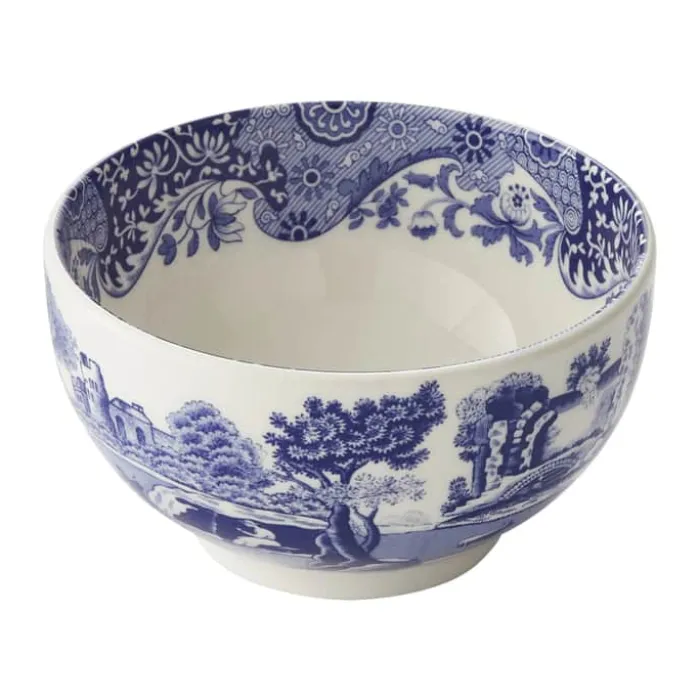 Spode Blue Italien Skål Ø 10,5 cm - Porcelæn - Blå/hvid
