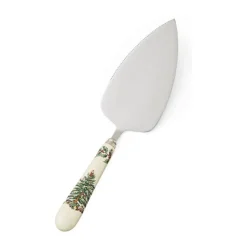 Spode Christmas Tree Kagekniv L 26 cm - Keramik/rustfrit stål - Multifarvet