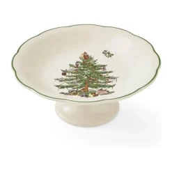 Spode Christmas Tree Skål Ø 17,5 cm- Porcelæn - Hvid