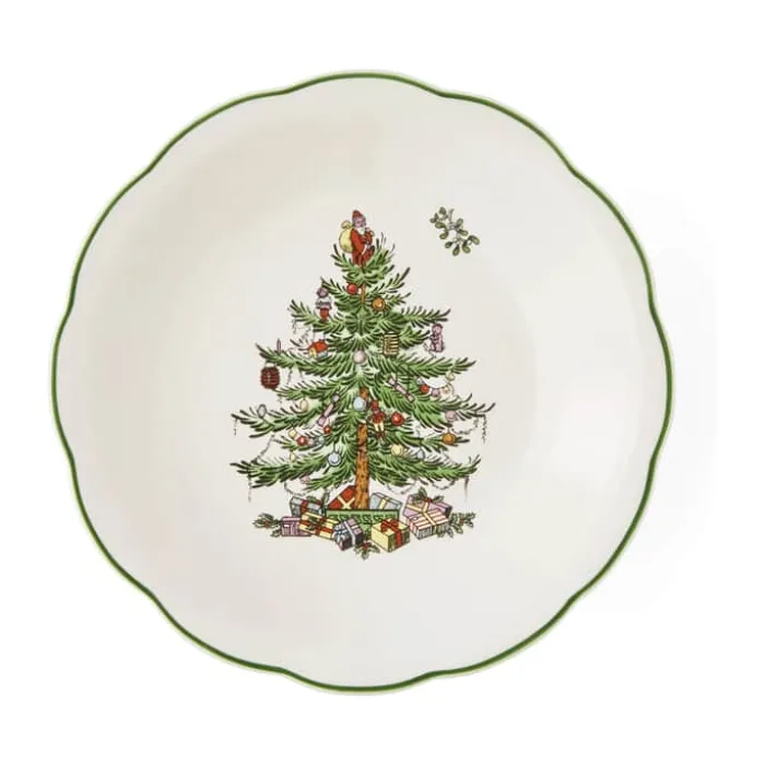 Spode Christmas Tree Skål Ø 17,5 cm- Porcelæn - Hvid