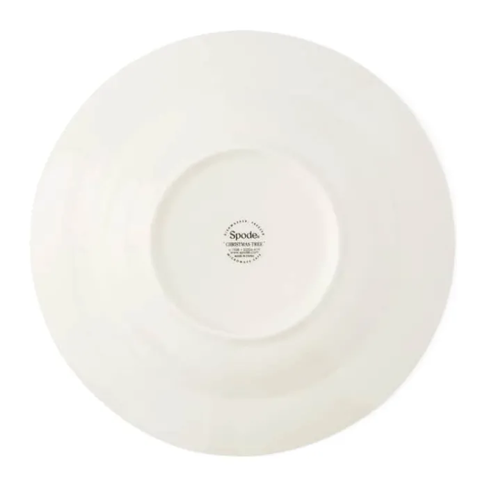 Spode Christmas Tree Suppeskål Ø 23 cm - Porcelæn - Hvid