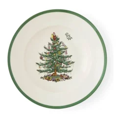 Spode Christmas Tree Suppeskål Ø 23 cm - Porcelæn - Hvid