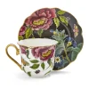 Spode Creatures Of Curiosity Tekop m. underkop 25 cl - Porcelæn - Multifarvet