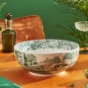 Spode Heritage Green Italian Skål Ø 26,5 cm - Porcelæn - Grøn