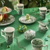 Spode Heritage Green Italian Krus - 4 stk. 28 cl - Porcelæn - Grøn