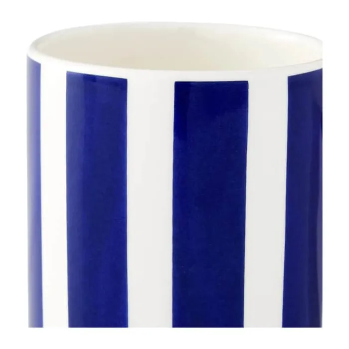Spode Steccato Krus - 4 stk. 34 cl - Porcelæn - Blå