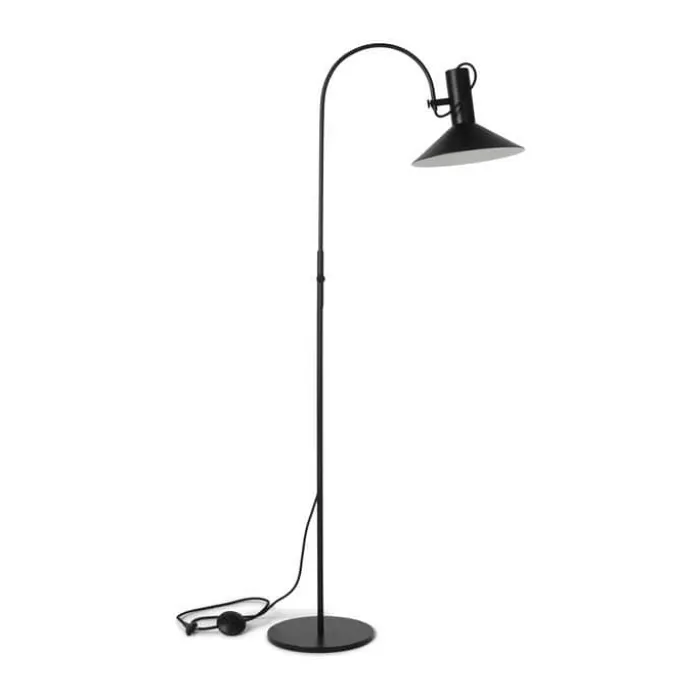 Spring Copenhagen Formel Gulvlampe H 151 cm - Aluminium - Sort