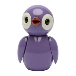 Spring Copenhagen Fugl - Playful Purple H 6,5 cm - Certificeret bøgetræ - Lilla
