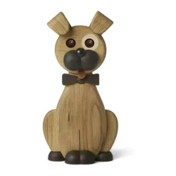 Spring Copenhagen Hanging Hund Happy H 22,2 cm - Certificeret egetræ