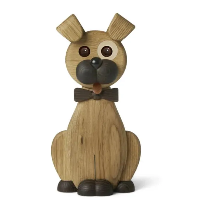 Spring Copenhagen Hanging Hund Happy H 22,2 cm - Certificeret egetræ