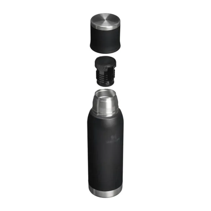 Stanley Adventure To-Go Termoflaske 1 liter - Rustfrit Stål - Sort