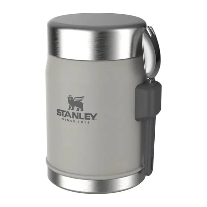 Stanley Classic Madtermokande inkl. ske 0,4 liter - Rustfrit stål - Beige