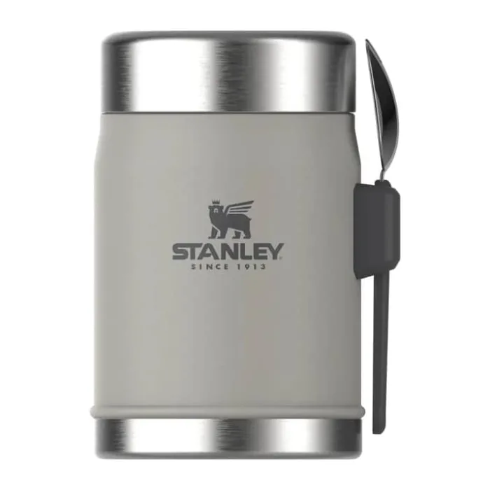 Stanley Classic Madtermokande inkl. ske 0,4 liter - Rustfrit stål - Beige