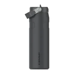 Stanley IceFlow Flip Straw Tumbler 70 cl - Rustfrit stål - Sort