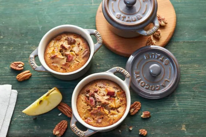 Staub Cocottesæt - 4 dele Ø 10 cm - Stentøj cm - Antikgrå