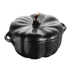 Staub Græskar Cocotte 0,5 liter - Stentøj - Sort