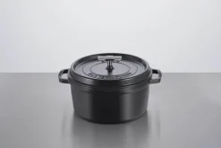 Staub La Cocotte 6,75 liter - Støbejern - Sort