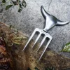 Steak Champ Bull Fork Stegegaffel H 16,5 cm - Zinklegering - Stål