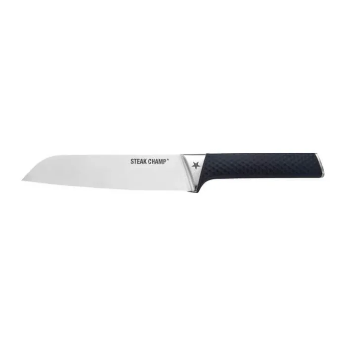 Steak Champ Chef's Kitchen Pro Kokkekniv L 19 cm - Rustfrit stål - Sort