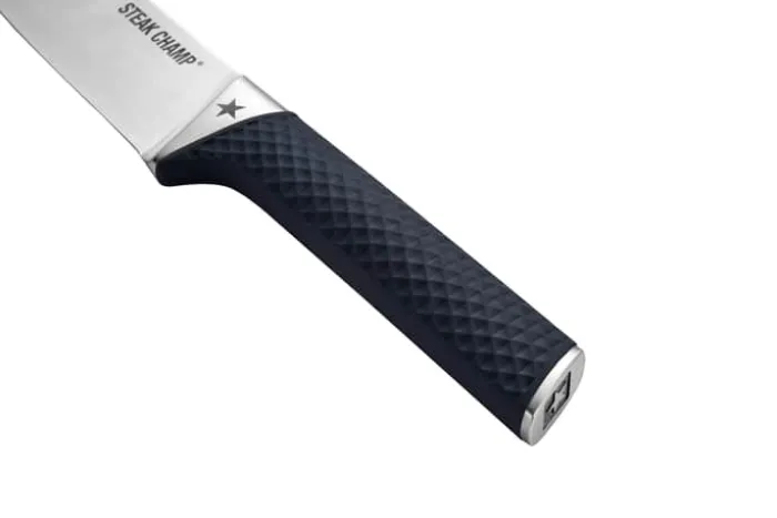 Steak Champ Chef's Kitchen Pro Kokkekniv L 19 cm - Rustfrit stål - Sort