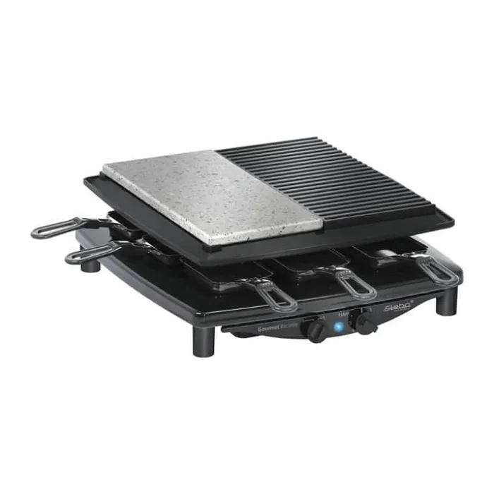 Steba Raclette PlusDeluxe 1450 Watt - Nonstick-belægning
