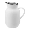 Stelton Amphora Kaffekande 1 liter - Glas/plastik - Hvid