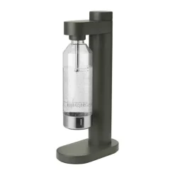 Stelton Brus Kulsyremaskine m. flaske H 42 cm - Rustfrit stål - Dark Forrest