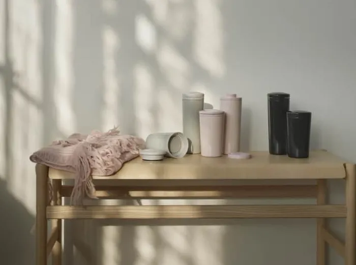 Stelton Carrie Termoflaske 50 cl - Rustfrit stål/plastik - Rose