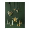 Stelton Christmas While Waiting Lysestage H 6 cm - Messing/Zink