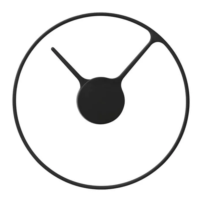 Stelton Classic Time Vægur Ø 30 cm - Aluminium - Black