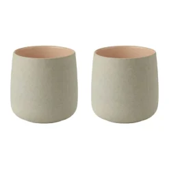 Stelton Emma Kop - 2 stk. 22 cl - Stentøj - Rose