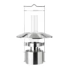 Stelton EM Skibslampe LED H 43 x Ø 27 cm - Rustfrit stål/borosilikat glas