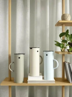 Stelton EM77 Termokande 1 liter - Plastik - Soft Ice Blue