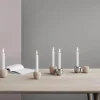 Stelton Ora Lysestage H 8 cm - Rustfrit stål