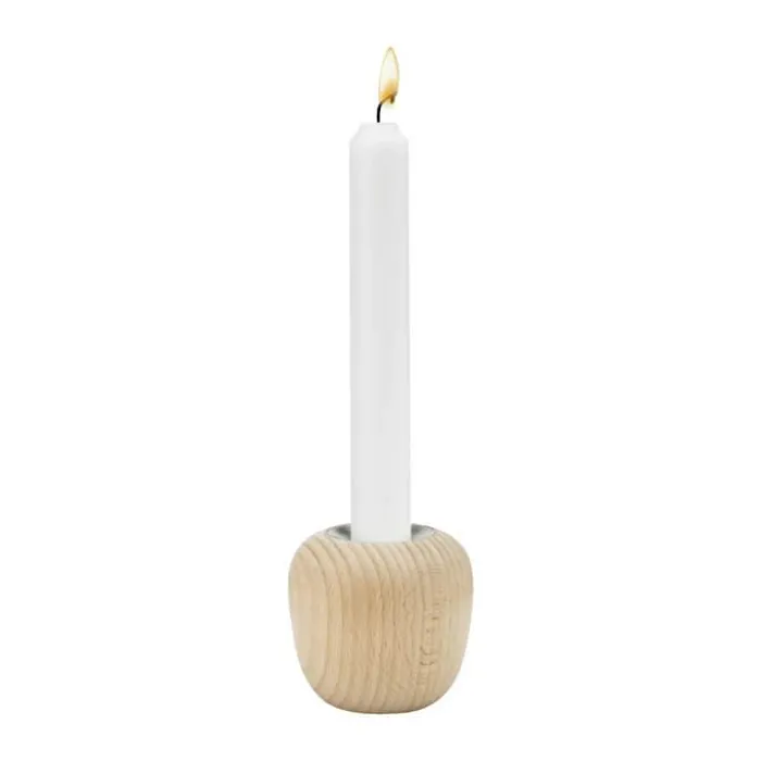 Stelton Ora Lysestage H 7 cm - Træ