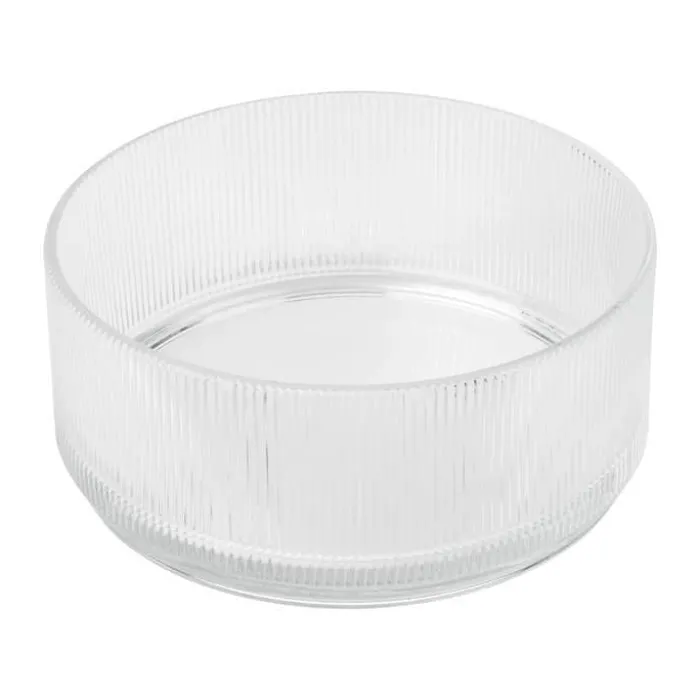 Stelton Pilastro Serveringsskål Ø 21 cm - Glas - Klar