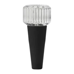 Stelton Pilastro Vinprop L 6,9 cm - Silikone/glas - Klar