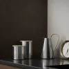 Stelton Scoop Opbevaringsdåse H 13 cm - Rustfrit stål/lindetræ - Blank